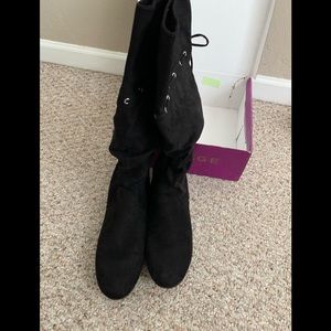 Black boots